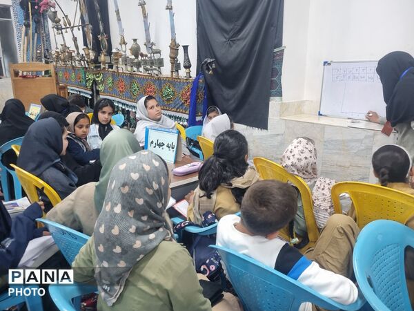 برپایی موکب های آموزشی در خلیل آباد