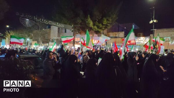 راهپیمایی بزرگ مردم غیور و شجاع شهرستان نیشابور