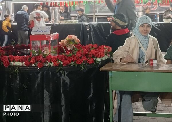 حضور مردم شهرستان نظرآباد در چهلم شهدای میناب 