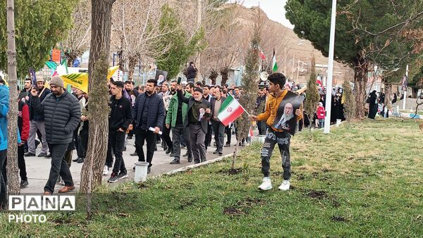 حضور پر شور مردم شهرستان کیار در راهپیمایی روز قدس 