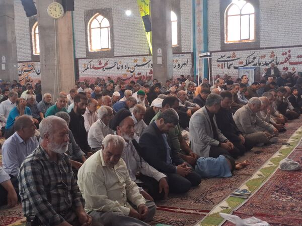 نماز جمعه در دهه سوم محرم در نیشابور