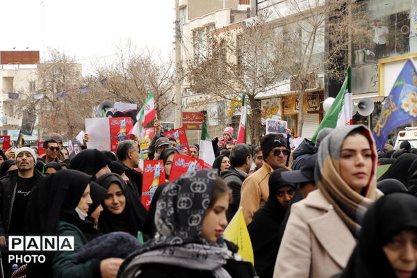حضور حماسى مردم تهران در روز قدس