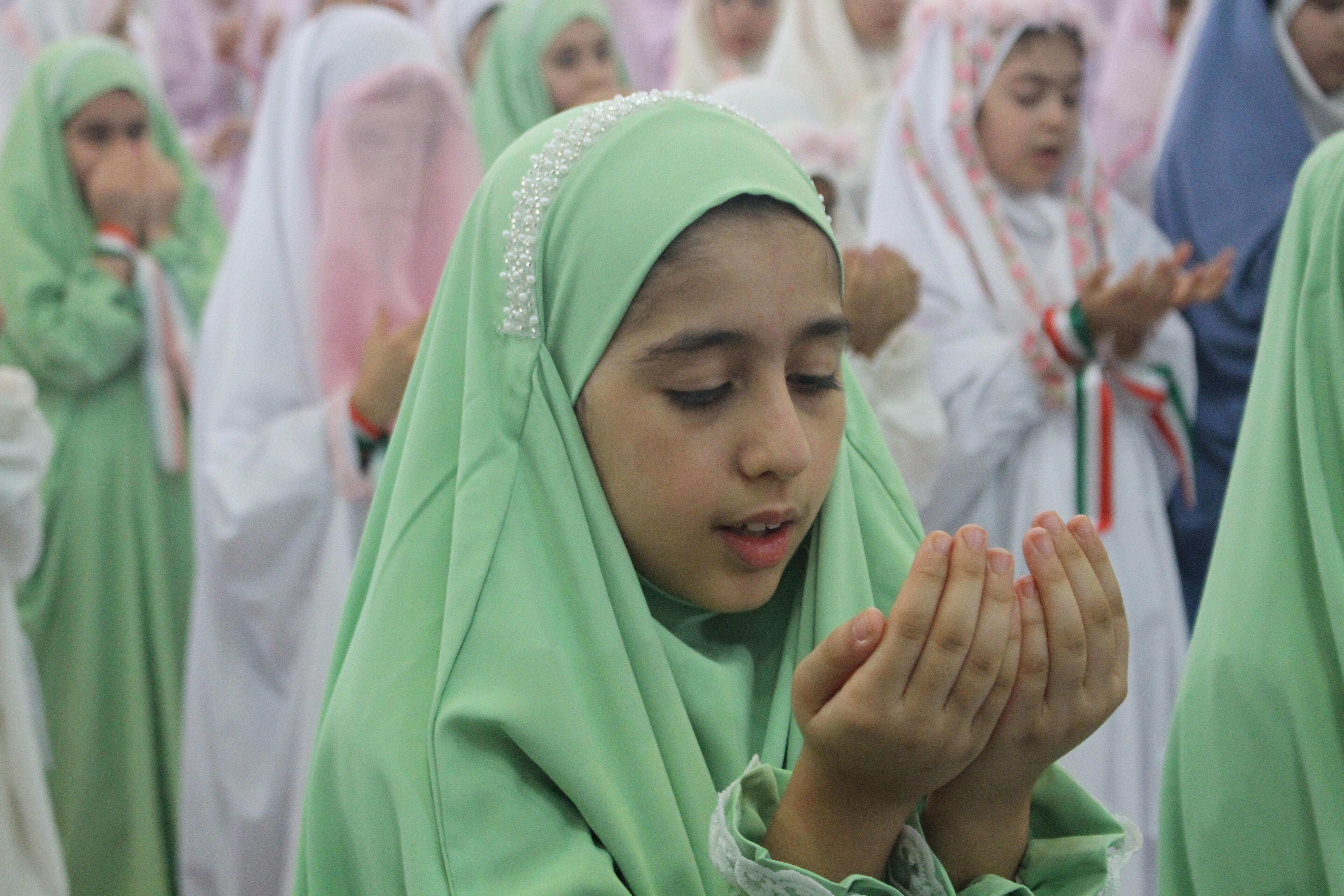 آغاز جشن بندگی دانش‌آموزان  شهرستان نظرآباد 