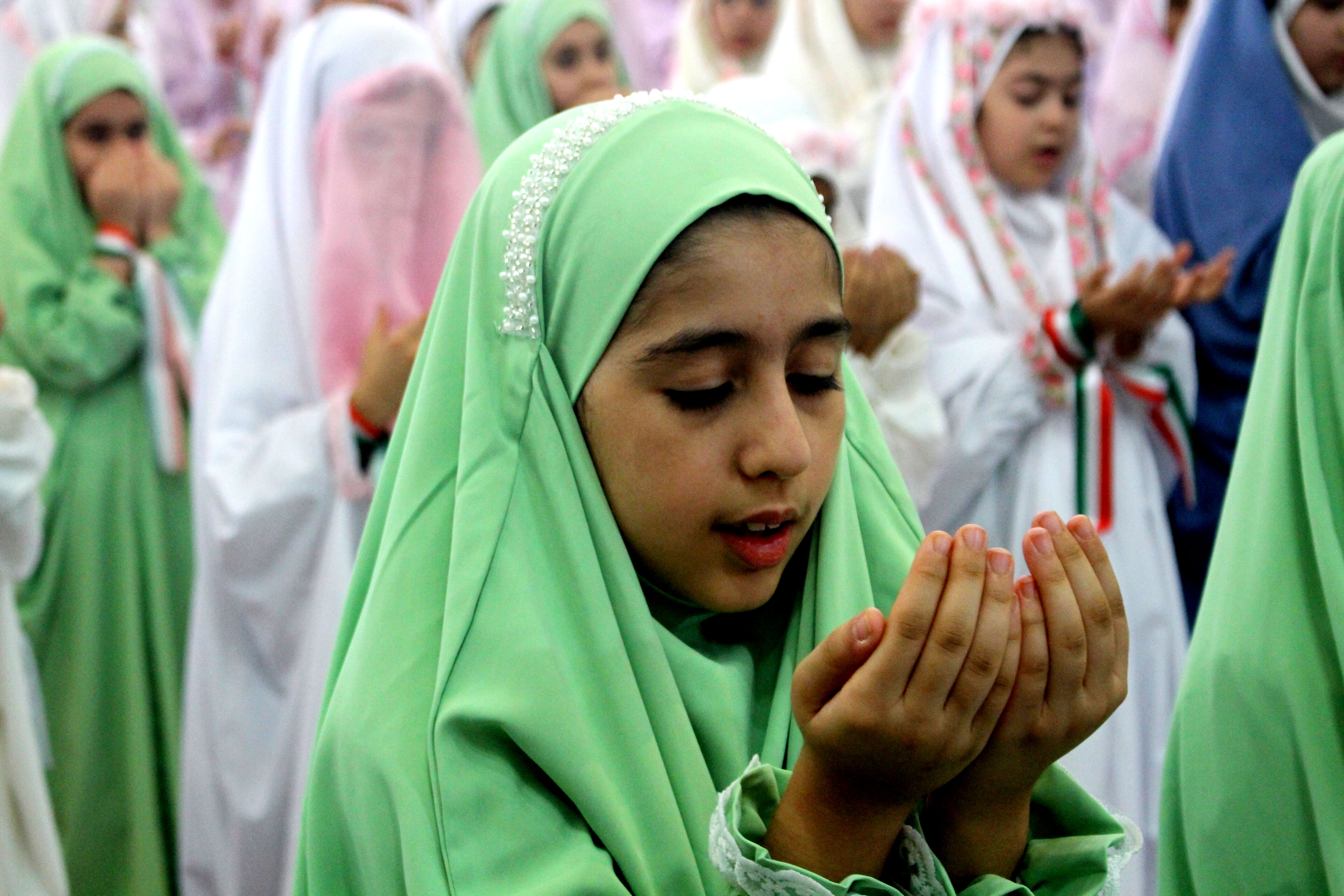  آغاز جشن بندگی دانش‌آموزان  شهرستان نظرآباد 