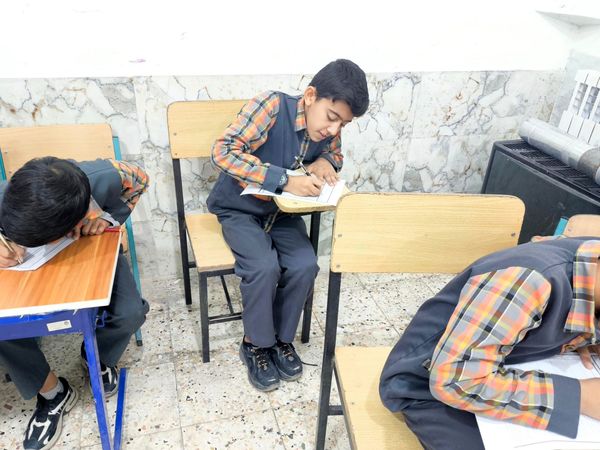 آغاز مرحله آموزشگاهی مسابقات قرآن و عترت در دبستان شهید پسندیده فدافن 