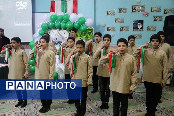 حضور مدیر سازمان دانش‌آموزی شهرستان‌های استان تهران در مراسم گرامیداشت سردار دل‌ها در ناحیه 2 شهرری 