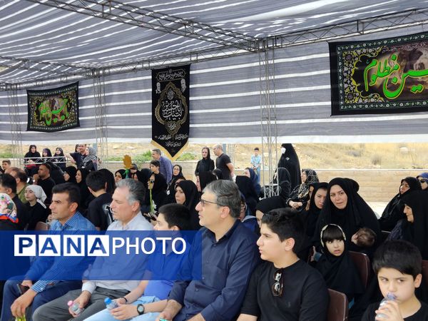 مراسم نمادین اربعین و سوگواری حضرت اباعبدالله الحسین(ع)