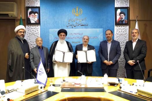 امضای تفاهم‌نامه همکاری  وزارت آموزش و پرورش و ستاد توسعه فرهنگ مهدویت و انتظار
