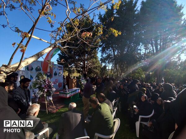 چهلم شهید علی ترکمن در ملایر