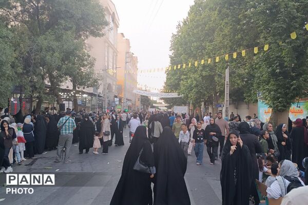 جشن ولایت در خیابانی که به نام غدیر نام گرفت