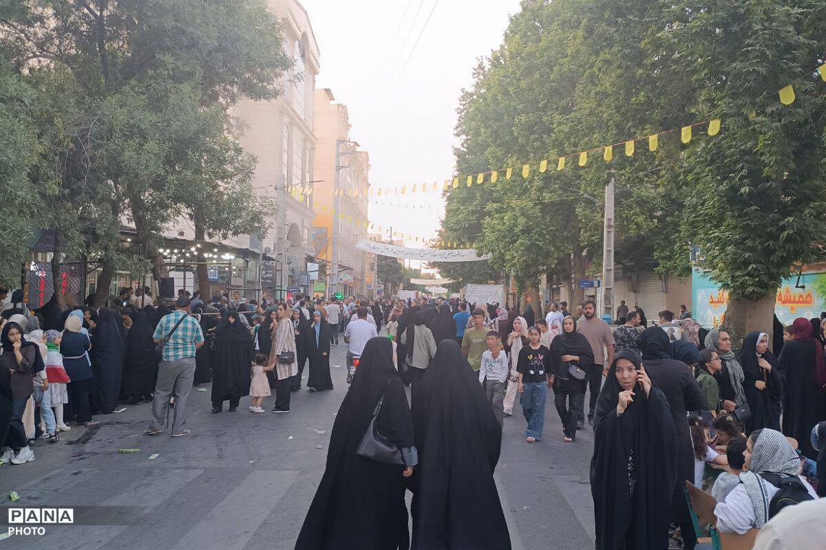 جشن ولایت در خیابانی که به نام غدیر نام گرفت