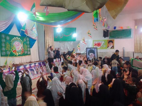 برگزاری جشن نیمه شعبان در حسینیه روستای جوادیه
