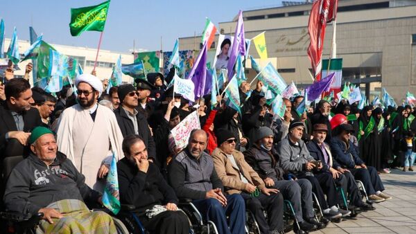 فریاد هم عهدی مردم مشهد با قائم آل محمد در اجتماع عظیم منتظران ظهور