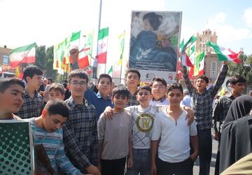 رزمایش بزرگ «جان‌فدایان ایران» در تبریز برگزار شد