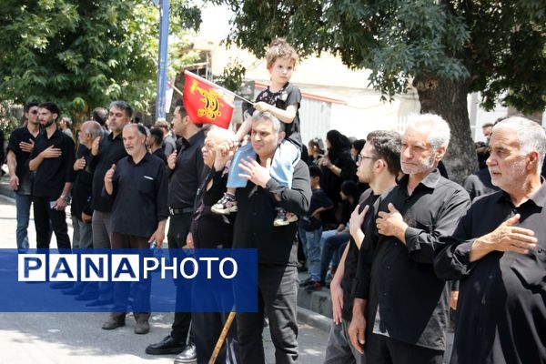 عزاداری مردم سلماس در سومین روز شهادت امام حسین (ع)