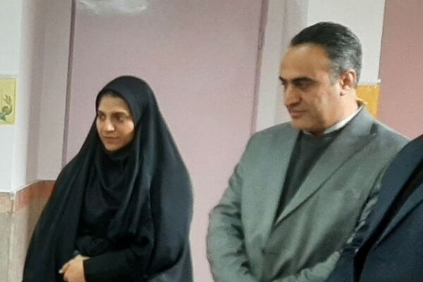 افتتاح اتاق بهداشت دبستان حنانه ناحیه دو شهرری به مناسبت دهه فجر 