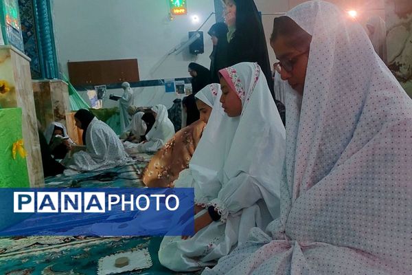 آیین معنوی اعتکاف در مسجد جامع بومهن