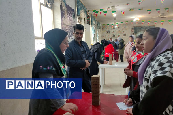 برگزاری مسابقات بازی فکری رشته جنگا ناحیه 4 شیراز