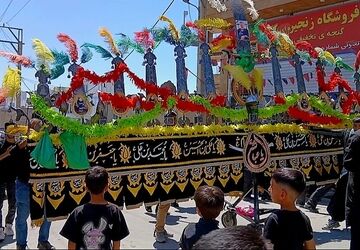 روستای کمری، غرق در عزای حسینی