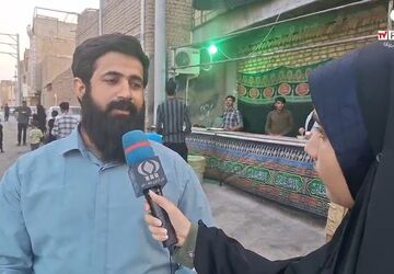 موکب اربعینی گروه جهادی ابوتراب سیستان و بلوچستان در جمکران