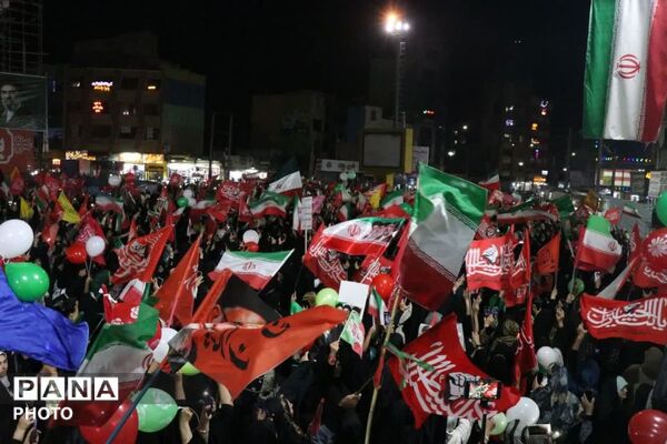 قدس؛ میعادگاه جان‌فدایان ایران نمایشی از صلابت و غیرت مردمی درتجمعات شبانه