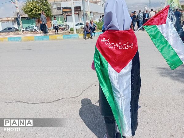 راهپیمایی روز قدس منطقه ششده