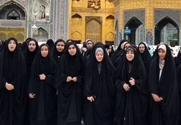 تبریک متفاوت روز معلم توسط دانش‌آموزان مشهد اولی استان اصفهان 