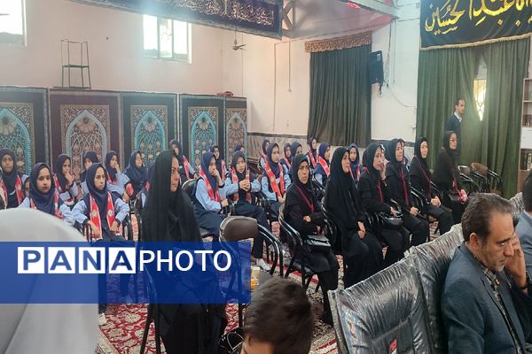 مراسم افتتاحیه دبستان دخترانه فاطمه اهری هاشمی