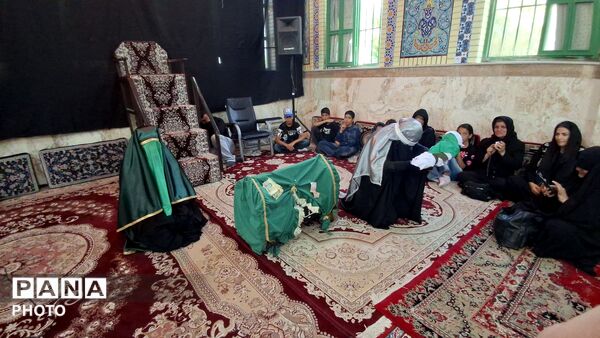 آیین شیرخوارگان حسینی در امام‌زاده احمد و محمود نظرآباد 