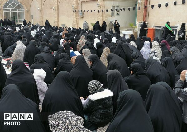 نماز جمعه روز قدس در مسجد جامع شهرستان خلیل‌آباد