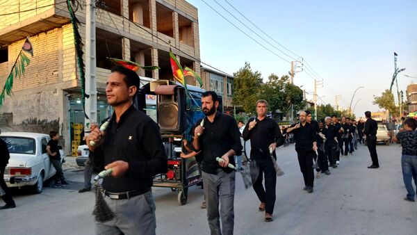 عشاق حسین در ماه محرم شهرستان بن 