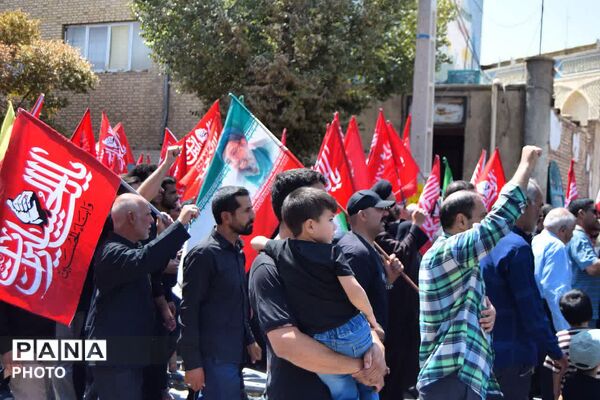 لبیک از دور؛ حماسه حضور جاماندگان اربعین در اردکان