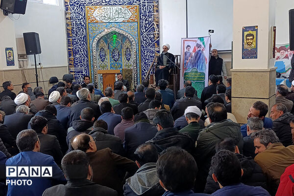 بیعت فرهنگیان شهرستان بجنورد با سومین رهبر انقلاب 