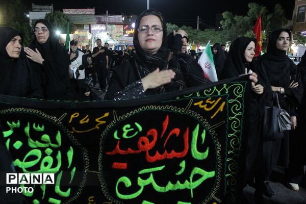 شب‌های محرم، ورامین را در عطر عزاداری و ارادت حسینی فرو برد