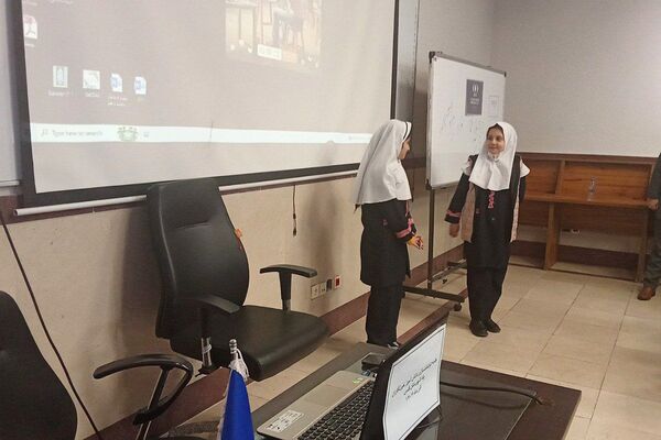 جلسه توانمند سازی دانش آموزان خبرنگاران پانا شهرستان قدس