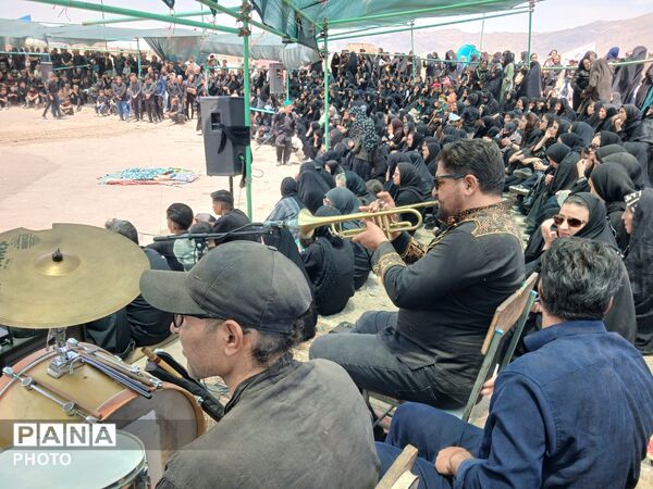 روستای مرزان؛ آیین عاشوراییِ میعاد عاشقان حسینی و بیعت با رهبر سوم انقلاب اسلامی