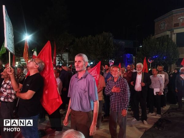 شکوه دلدادگی؛ موج جمعیت در اجتماع ۱۷۲ نیشابور