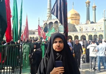 روایت خبرنگار پانا از مراسم عزاداری سالروز رحلت حضرت معصومه(س)