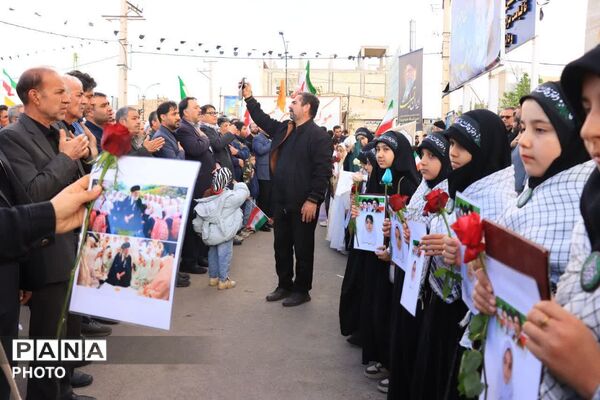 جلوه هایی از عزاداری اربعین قائم امت در شهر جعفریه قم