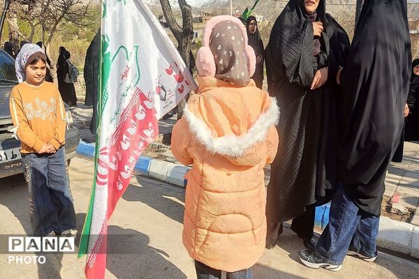 مراسم راهپیمایی اربعین شهادت قائد امت در شهر بار نیشابور-۱