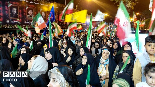 استقامت مردم کرج در شب هشتادم اجتماعات مردمی 