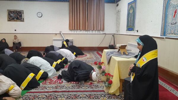 افطاری در دبیرستان صفورا ۲ ناحیه هفت مشهد