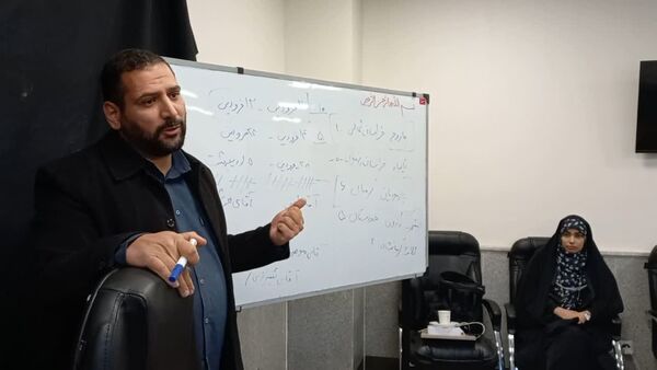 جلسه شورای جهادی ناحیه بسیج دانشجویی البرز