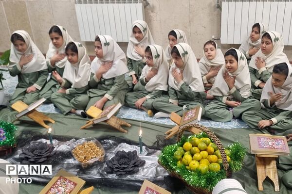 مراسم فاطمیه در مدارس شاهد علامه طباطبایی (ره) و نیلوفر رفیعی ناحیه دو شهرری 