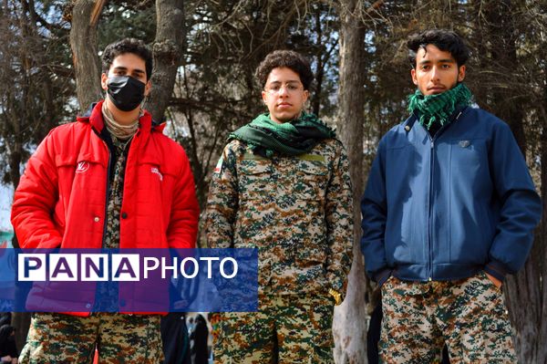 همبستگی یکبارچه مردم غیور و ولایتمدار شهرستان بروجرد در تشییع شهدای امنیت