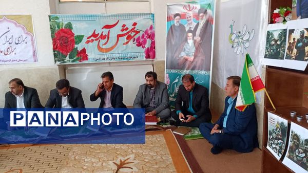 محفل انس با قرآن در مدرسه نمونه الزهرا ( س) یاسوج به‌مناسبت یادبود سیدحسن نصرالله