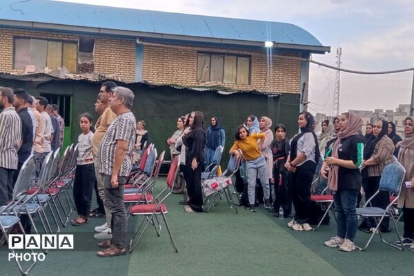 جشن اهدای مدال به نونهالان در باشگاه ورزشی ستارگان