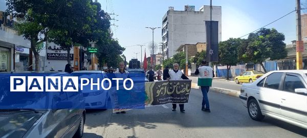 عزاداری شهادت ثامن‌الحجج(ع) در جویبار