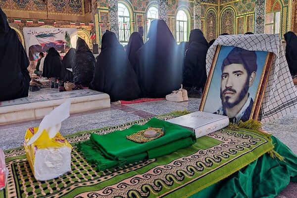 مراسم بزرگداشت و گرامیداشت یاد و خاطره دو تن از شهدای شهر بار نیشابور