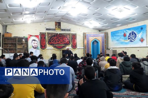 برگزاری مراسم به مناسبت ایام فاطمیه در مدارس ناحیه دو شهرری 